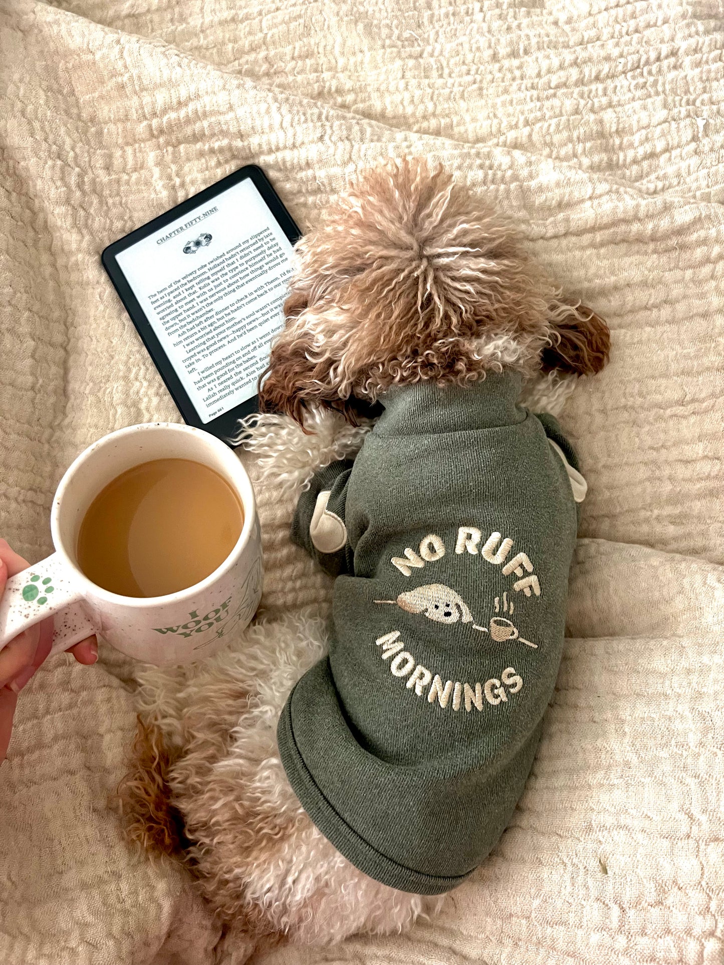 No Ruff Mornings Tee